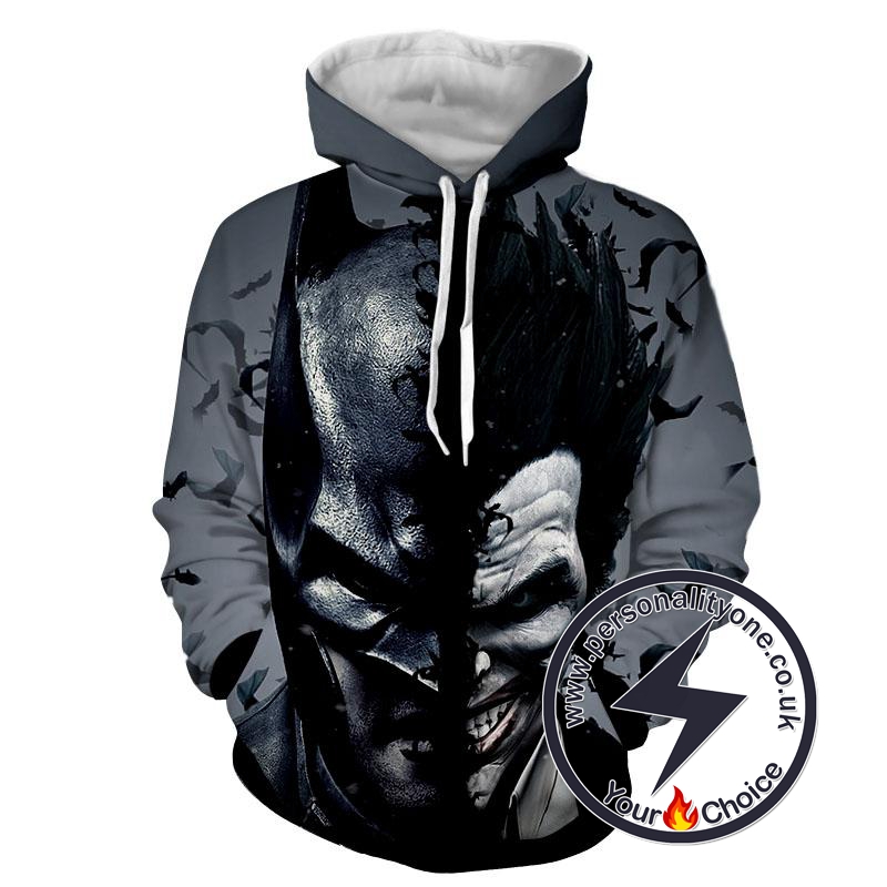 Batman - Batman & Joker 3D - Hoodies